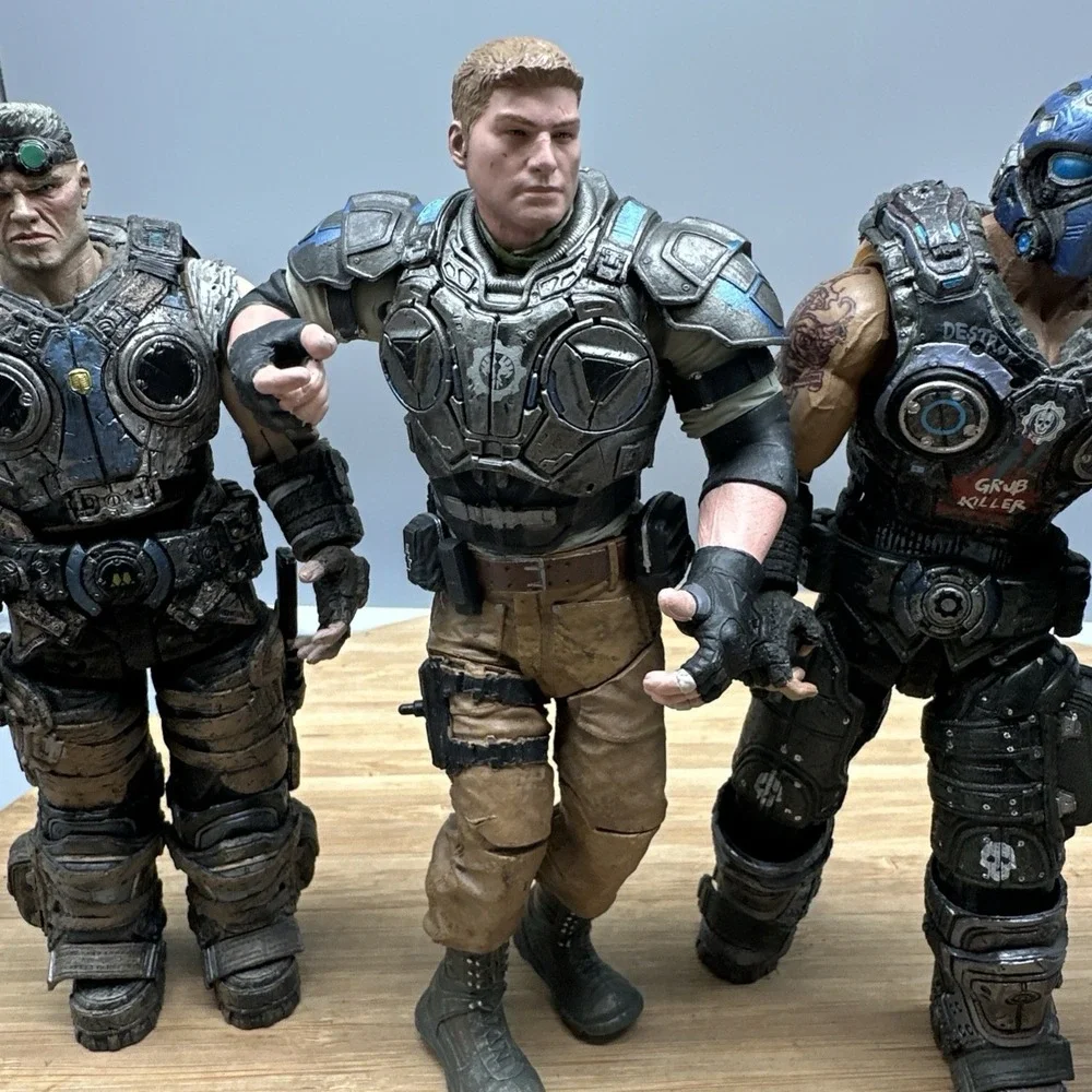 Lot Of 5 NECA Gears Of War 7